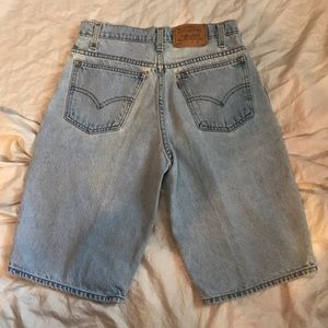VTG Levi’s 550 Orange Tab relax Student Fit Bermuda Shorts